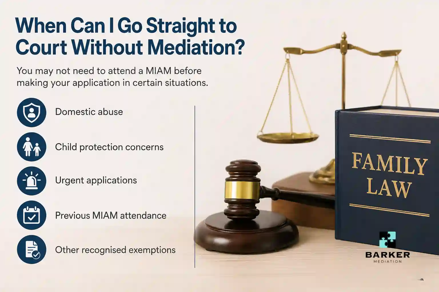 When Can I Go Straight to Court Without Mediation Basildon?
